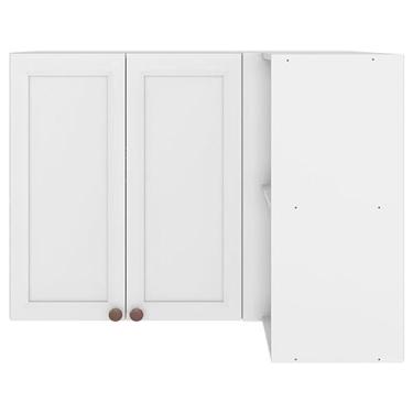 Imagem de Armário Aéreo Canto Unna Branco - Poliman