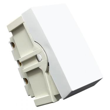 Imagem de Módulo Interruptor Simples Branco Home Blux