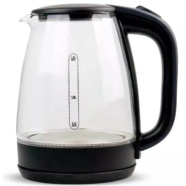 Imagem de Chaleira De Vidro Eletrica Estilo Jarra 1.8 Litros Glass - Com Desligamento Automático (220 VOLTS)