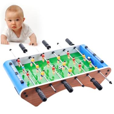 Imagem de Yardwe batalha de mesa máquina de futebol bola de futebol infantil brinquedos jogo de mesa jogo de inteligência pebolim ampla tabuleiro de damas jogo de tabuleiro futebol americano filho