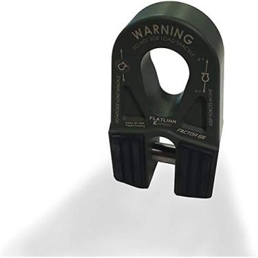 Imagem de Factor 55 00080-06 FlatLink E versão Expert Montagem de manilha de guincho anodizado cinza