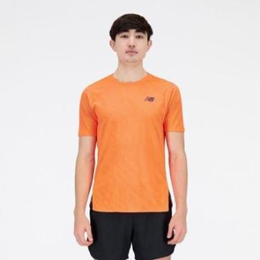 Imagem de Camiseta New Balance Q Speed Jacquard - masculino-Masculino