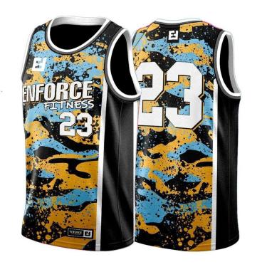 Imagem de Camisa Regata Basquete/Basqueteira- TAM XG - Enforce Fitness-Unissex