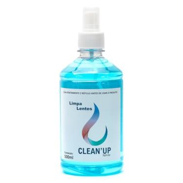 Imagem de Limpa Tela TV Celular Notebook Tablet Lente De Òculos Lupa Câmera Projetor - Spray 500ml azul