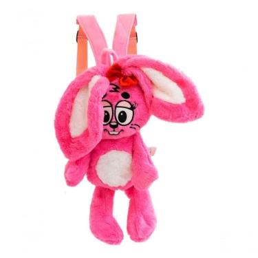 Imagem de Mochila Coelho Dalila De Pelúcia 50x24cm - Turma Da Mônica