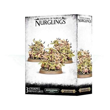 Imagem de Games Workshop 99129915037 Daemons of Nurgle Nurglings Plastic Kit, Black, 5.33 x 22.6 x 15.5 cmL8