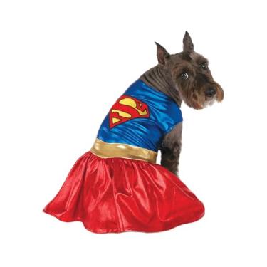 Imagem de DC Comics Pet Costume, Large(Neck: 18", Girth: 23", Back: 22"), Supergirl