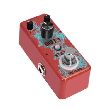 Imagem de Stax Pedal de distorção britânico vintage – Overdrive & Crunch clássico inspirado no Reino Unido para guitarra tubo de alto ganho tom de amplificador True Bypass.