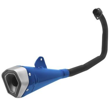 Imagem de Escapamento Pro Tork Serie S Titan 125 Esd 2000 À 2004 Curva Preta, AZ