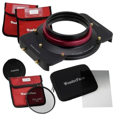 Imagem de Kit WonderPana FreeArc Essential CPL 0.6SE - Suporte de filtro de núcleo, tampa de lente, 66 suportes, 0,6 Soft Edge Grad ND e 145mm CPL Filters para Sigma 20mm f/1.4 DG HSM Art Lens (Full Frame 35mm)