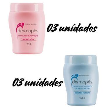 Imagem de Kit para Tratamento de Rachaduras nos Pés Creme Dermopés - Abelha Rain