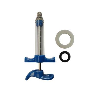 Imagem de SERINGA VETERINARIA - TPX - 10ml, 20ml, 30ml E 50mL - - Triângulo, Azu