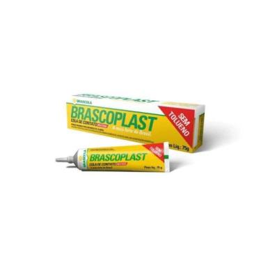 Imagem de Cola Contato Blascoplast Cortiça  Sapatilhas Sax Clarinete - Brascopla