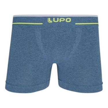 Imagem de Cueca Boxer Masculina Plus Lupo 17800 Original Microfibra Confortavel,