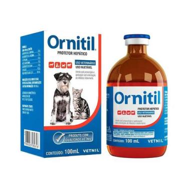 Imagem de Medicamento Ornitil 100ml Vetnil para Cães e Gatos