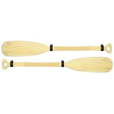 Imagem de Remo decorativo de pinus para parede Kit com 2 remos - Carmisini