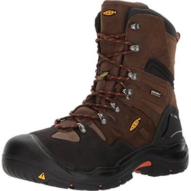 Imagem de Keen Utility Bota de trabalho masculina Coburg 20 cm (bico de a o) prova d' gua, Cascade Brown/Brindle, 7.5 Wide