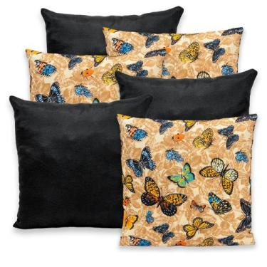 Imagem de Kit 6 Capas de Almofada com Zíper 40cmx40cm Gorgurinho - Dryka Enxovai