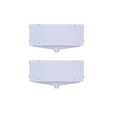 Imagem de Kit 2 Caixa De Passagem Dreno Para Embutir Ar Condicionado - Plasled