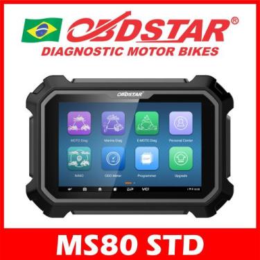 Imagem de Obdstar Ms 80 - Scanner Motorbike Std  Kit Cabos Full Incluso - TOPDON