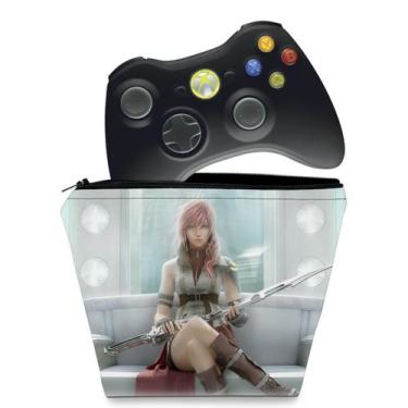 Imagem de Capa Compatível Xbox 360 Controle Case - Final Fantasy Xiii a - Pop Ar