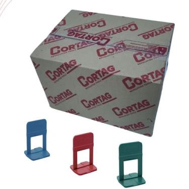 Imagem de Espaçador Nivelador P/ Porcelanato Piso - 1000 Peças Cortag, 1.5