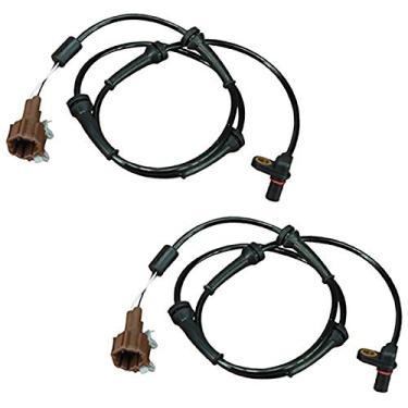 Imagem de Bapmic 47900-7S025 Sensor de velocidade de roda ABS traseiro esquerdo + direito para Nissan Infiniti Armada Pathfinder QX56 (pacote com 2)