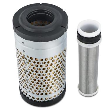 Imagem de Filtro de ar do motor 6C060-99410 6C060-99414 com filtro interno 32721-58242 para trator Kubota B21 B2301 B2410 B2630 B2710B3200 B3300 B7300 B7300 400 B 7410 B7500 B7510 B2601 B2920 B2910 F2260 F3080