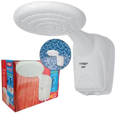 Imagem de Chuveiro GranDucha Eletrônico Parede Multitemperaturas Fame, 220V