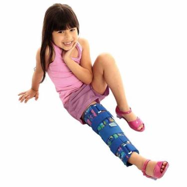 Imagem de Imobilizador joelho posicao funcional infantil 40cm (33-40) - chantal 