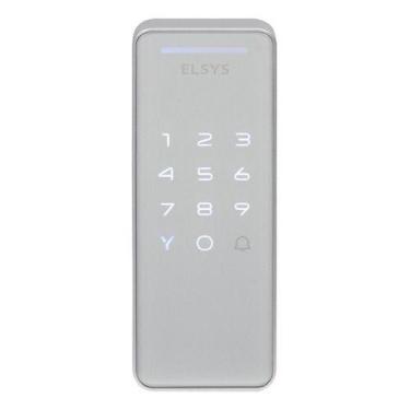 Imagem de Fechadura Digital Elsys Prata Esf-ds1100v Senha E Tag Pop, Prata