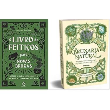 Imagem de kit 2 livros O livro de feitiços para novas bruxas + Bruxaria Natural 