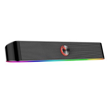 Imagem de Soundbar Gamer Redragon Adiemus - 6W - LED RGB - Conector P2 e Energia USB - GS560-Unissex