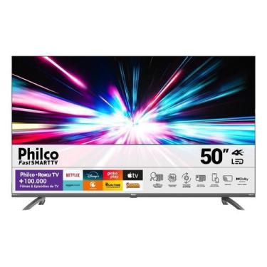 Imagem de Smart TV 50 Philco PTV50G3ERSGB 4K Full HD Roku TV