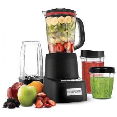 Imagem de Liquidificador de Bancada 1L com 3 Velocidades e 3 Programas, 700W, 110v, CHEFMAN RJ35 V3, Preto