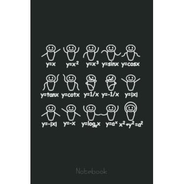 Imagem de Algebra Dance Math Equation Figures Teacher Graph Notebook: Graph Paper Notebook, Grid Paper for Math and Science Students, Quad Ruled 4x4 (110 Pages, 6x9)