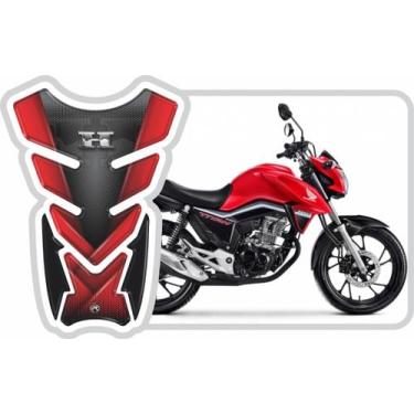 Imagem de Adesivo Resinado Tank Pad Honda Titan cg 150 E 160 fan - Resitank, Pre