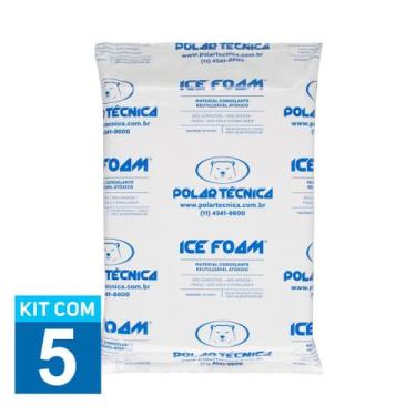 Imagem de Gelo Artificial Espuma Ice Foam 2000G   5 Unidades If2000 - Polar Técn