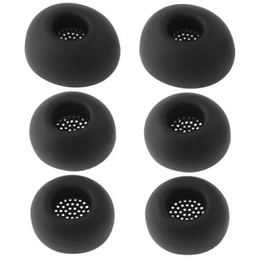 Imagem de OTOTEC 3 pares de pontas auriculares compatíveis com Galaxy Buds 3 Pro P/M/G almofadas de fone de ouvido 7,3 x 10,7 mm 7,6 x 11,3 mm 7,7 x 12,5 mm silicone preto