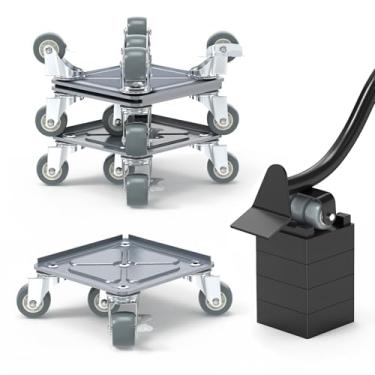 Imagem de ocinone Carrinho De Móveis Para Serviços Pesados, Carregadores De Móveis, Carrinho De Móveis Com 5 Rodas, Carrinho De Painel De Aço Carbono Para Serviços Pesados, Elevador De Móveis Com Rodas Univer