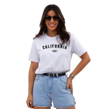 Imagem de Camiseta T-shirt Básica Unissex Califórnia 100% Algodão - TriboStar, B