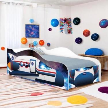 Imagem de Cama Infantil Para Menina Menino Com Proteção e com Colchão - CasaH, F