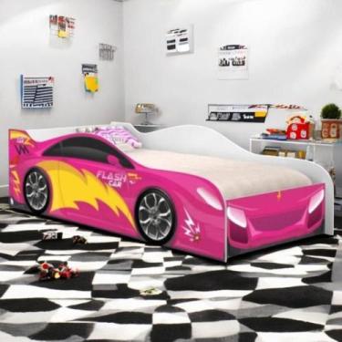 Imagem de Cama Infantil Para Menina Menino Com Proteção e com Colchão - CasaH, F