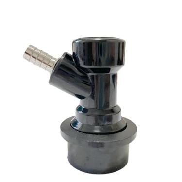 Imagem de Fabricação caseira de cerveja Keg Coupler Adapter Ball Lock Conversion Kit for Corneliur Keg,5/8 NPT Thread Ball Lock Post Liquid Gas Ball Lock Disconnect Se Acessórios para vinho(Liquid ball lock)