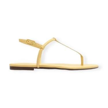 Imagem de Sandália Rasteira Feminina Anacapri Slim Amarelo-Feminino