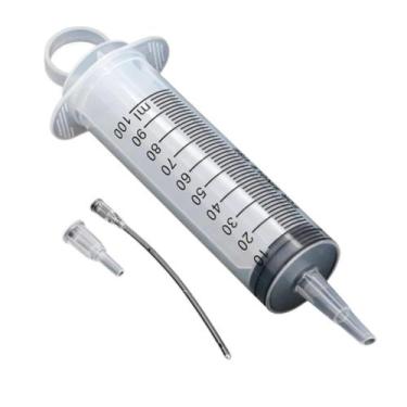 Imagem de seringa com sonda alimentar para passaros - Loja Expansão Pet