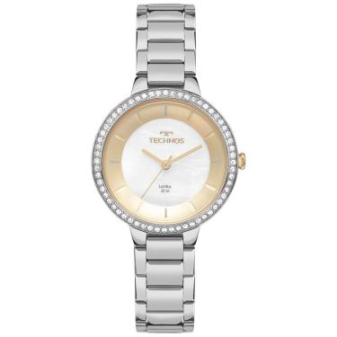 Imagem de Relógio TECHNOS feminino slim prata VJ21AD/1D
