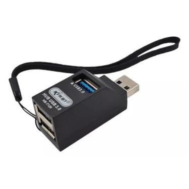 Imagem de Hub Usb 3.0 E 2.0 4 Portas Portatil Dados Usb Pratico 5gbps - S/M