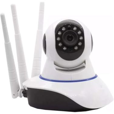 Imagem de Câmera IP 3 Antenas Wireless 3ª Geração WiFi | Visão Noturna | Imagem Full HD | Segurança 24h