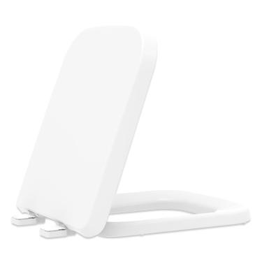 Imagem de Assento Sanitário Polipropileno Soft Close Misti Branco para vaso Icasa